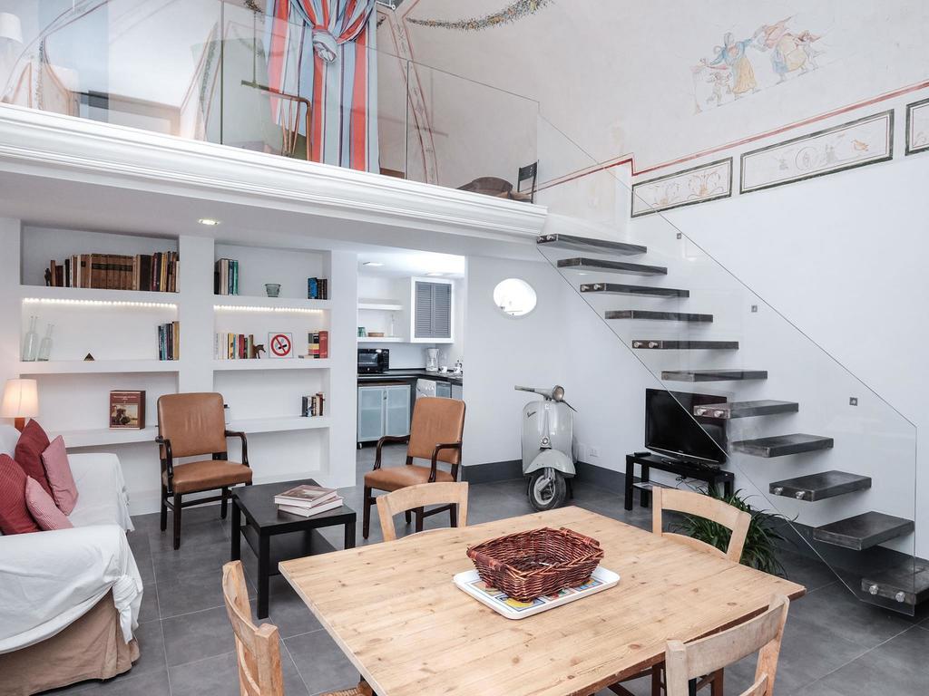 Ancient Trastevere Vespa Loft Lejlighed Rom Eksteriør billede
