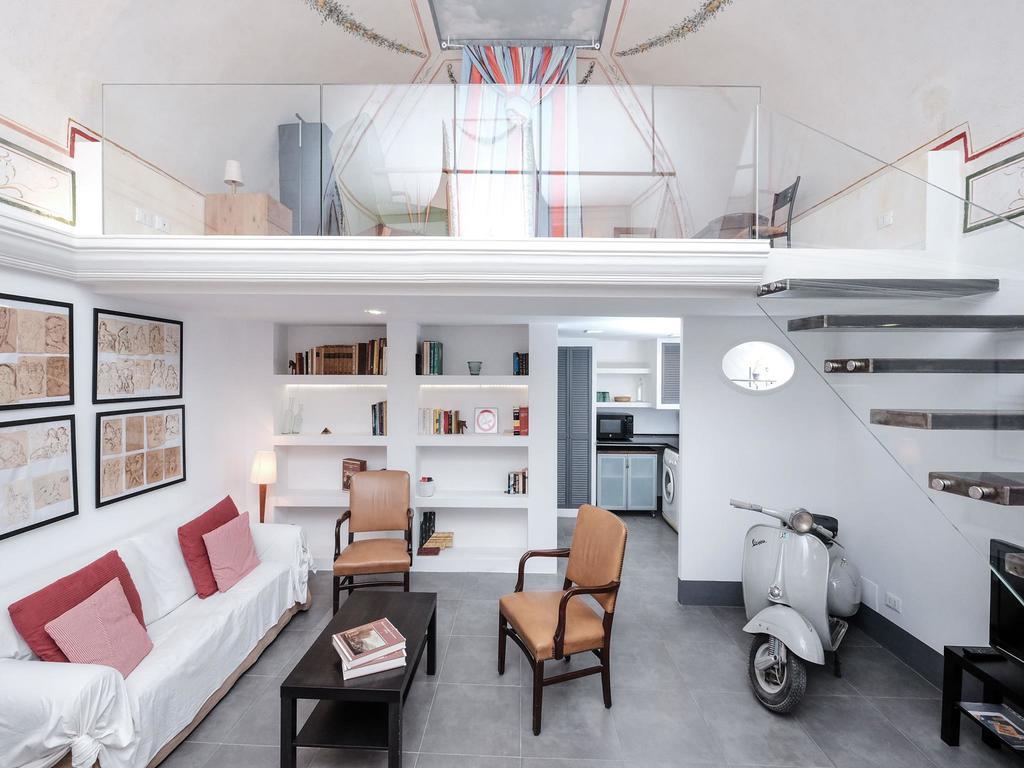 Ancient Trastevere Vespa Loft Lejlighed Rom Eksteriør billede