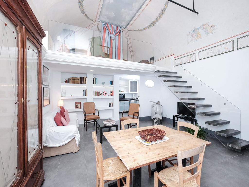 Ancient Trastevere Vespa Loft Lejlighed Rom Eksteriør billede